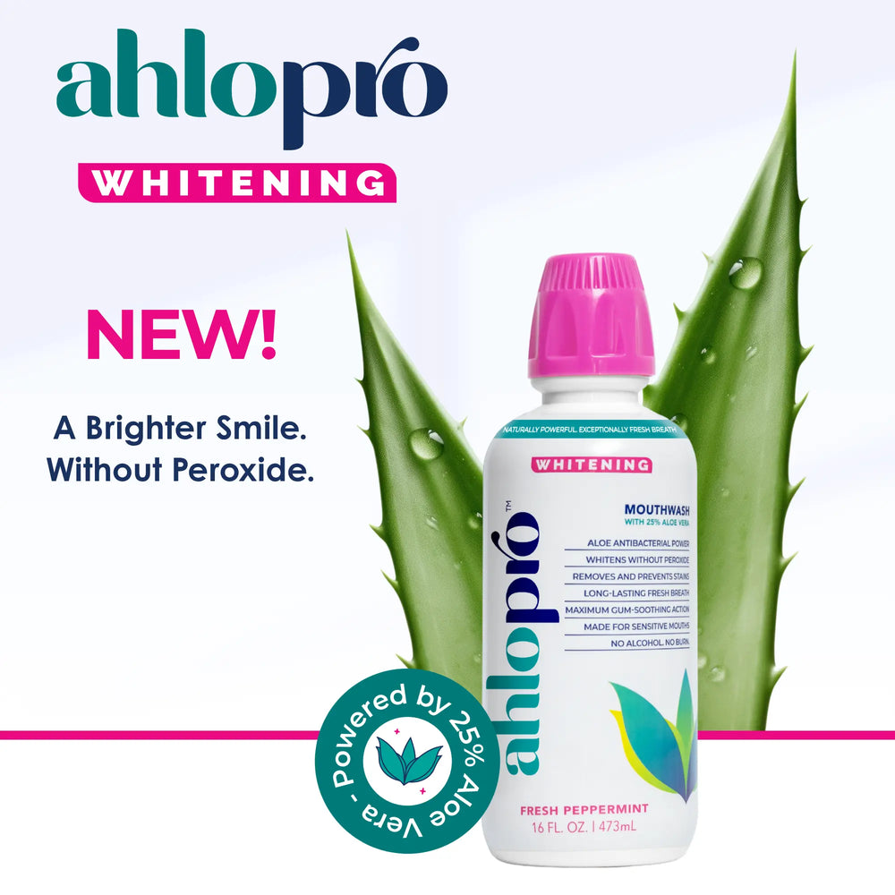 NEW - WHITENING MOUTHWASH FOR SENSITIVE MOUTHS