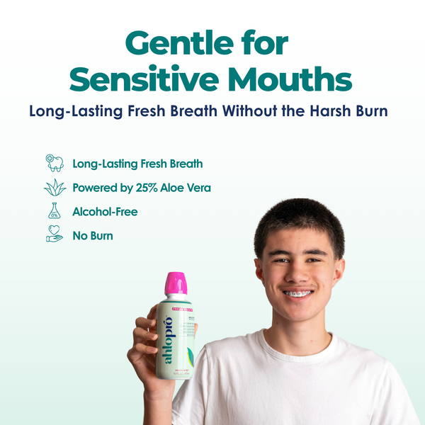 NEW - FRESH BREATH MOUTHWASH FOR SENSITIVE MOUTHS