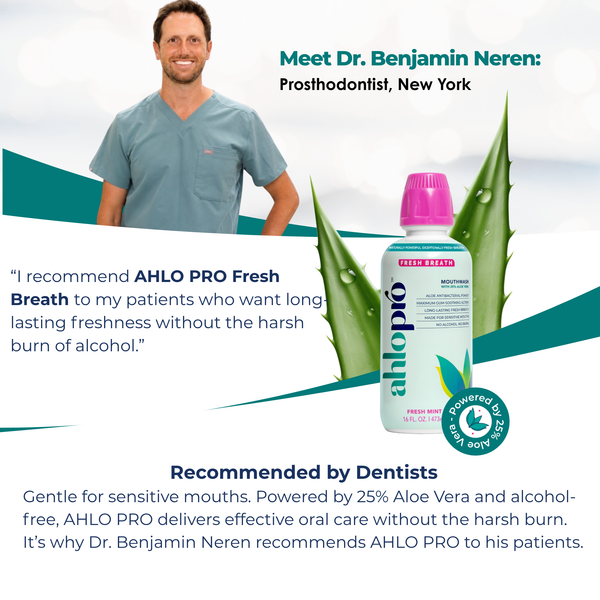 NEW - FRESH BREATH MOUTHWASH FOR SENSITIVE MOUTHS