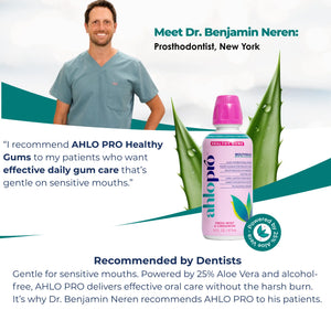 NEW - HEALTHY GUMS MOUTHWASH GENTLE FOR SENSITIVE MOUTHS