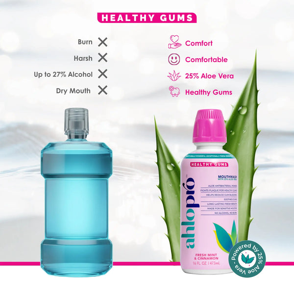 NEW - HEALTHY GUMS MOUTHWASH GENTLE FOR SENSITIVE MOUTHS