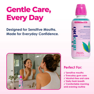 NEW - HEALTHY GUMS MOUTHWASH GENTLE FOR SENSITIVE MOUTHS